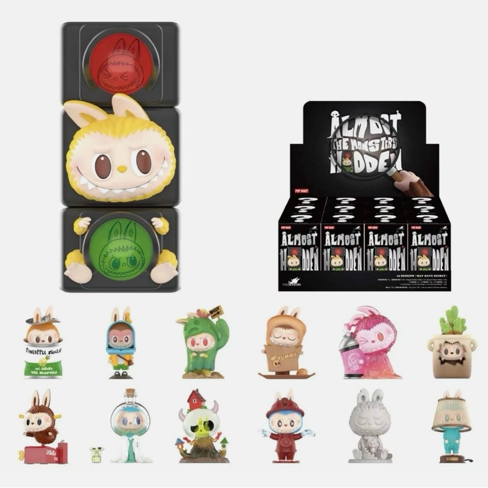Pop Mart Almost Hidden The Monsters Collectible NIB - ONE BOX